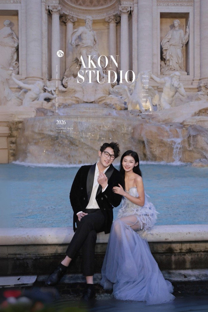 羅馬婚紗攝影——Akonstudio 相簿，第 1 張，共 21 張